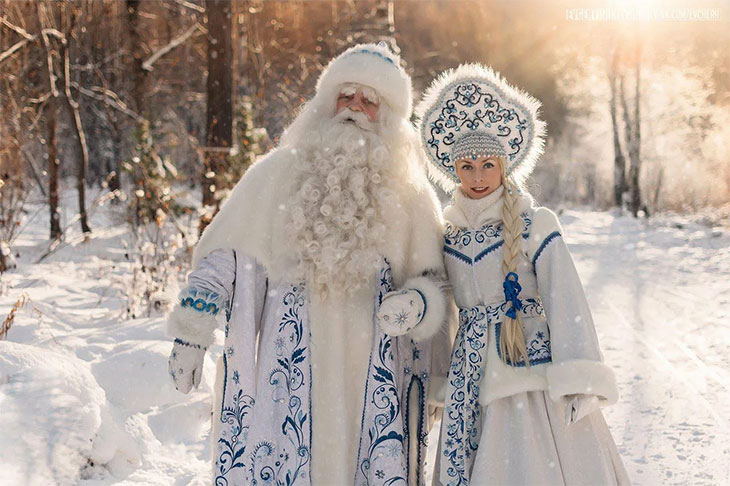 Дед Мороз и Снегурочка (20 фото)