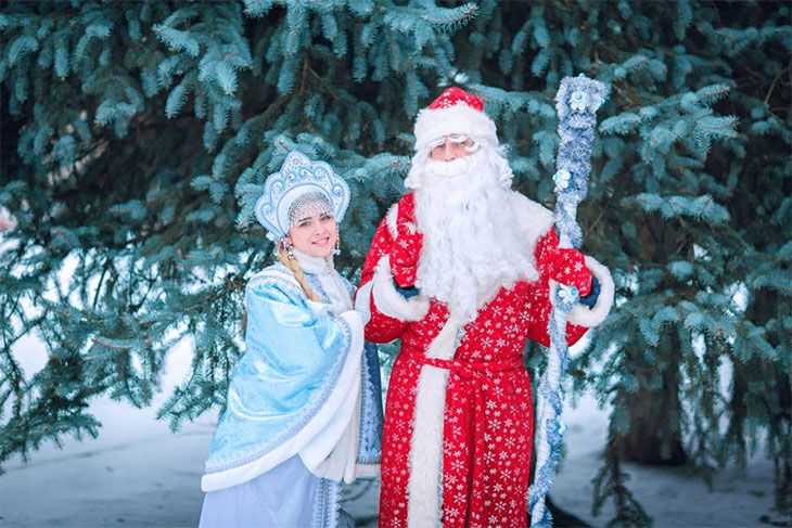 Дед Мороз и Снегурочка (20 фото)