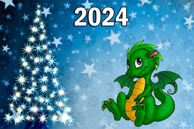 Новый год 2024, Дракон (20 фото)
